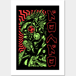 Kaiman - DOROHEDORO - Manga Anime Design IV1 Posters and Art